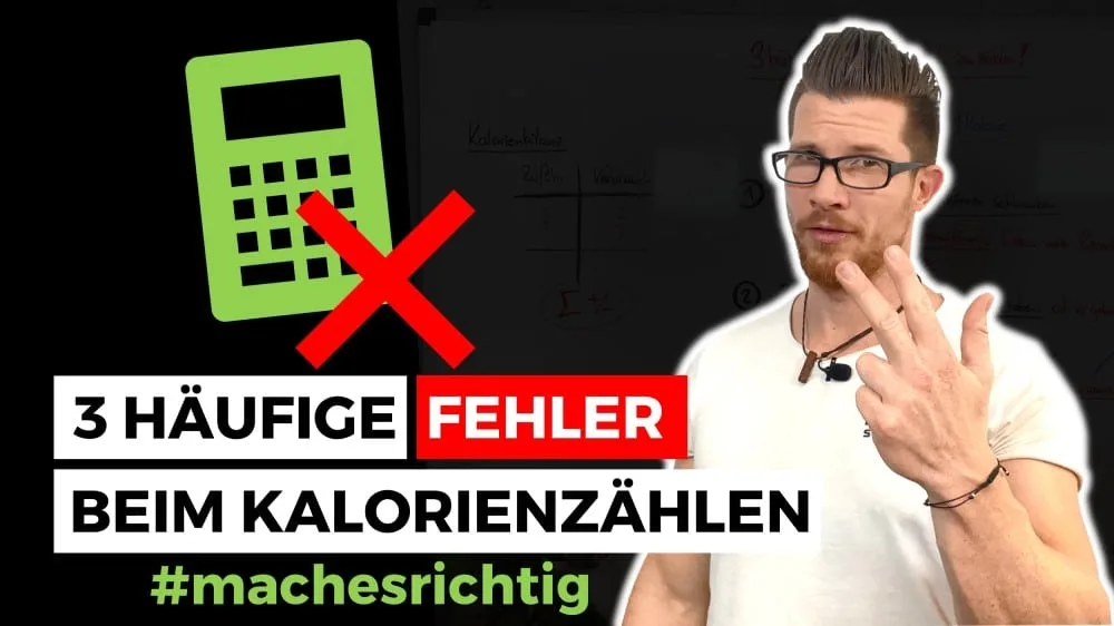 3 häufige Fehler beim Kalorienzählen