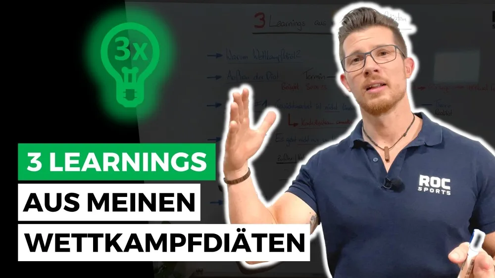3 Learnings aus meinen Wettkampfdiäten