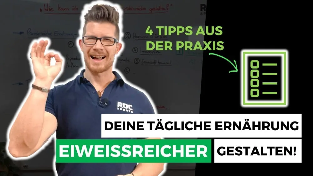 Deine Ernährung proteinreicher gestalten
