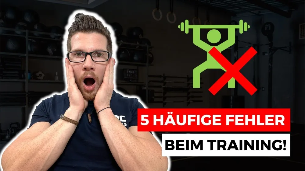 5 häufige Fehler beim Krafttraining