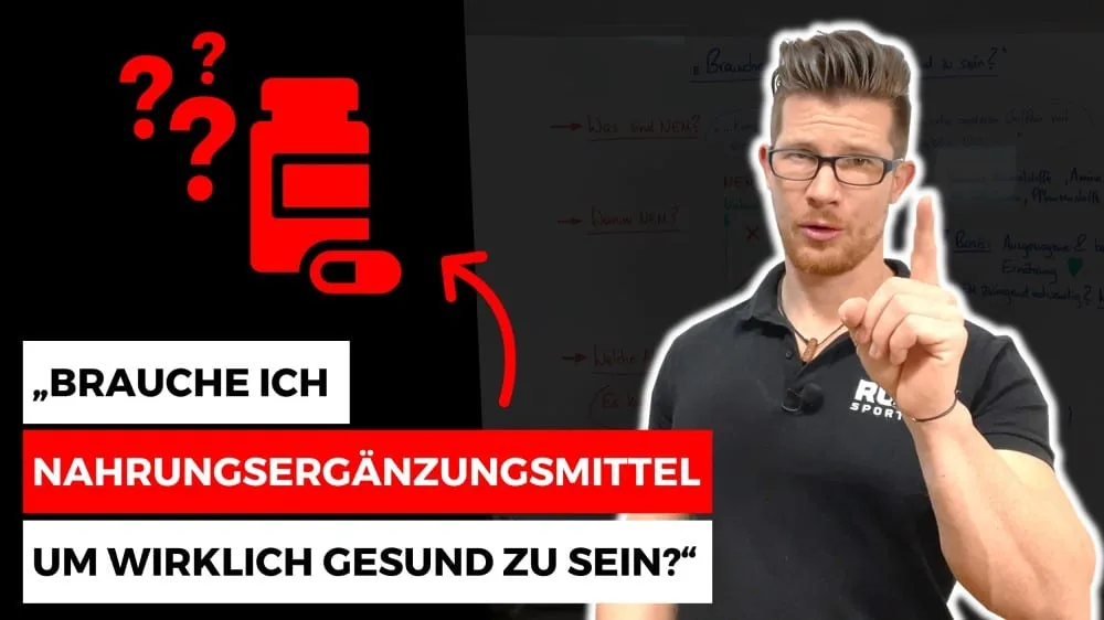 "Brauche ich NEMs um wirklich gesund zu sein?"