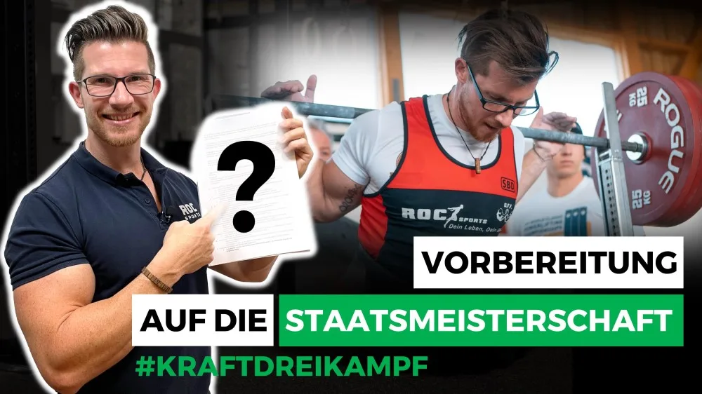 Meine Wettkampfvorbereitung | Staatsmeisterschaft Powerlifting