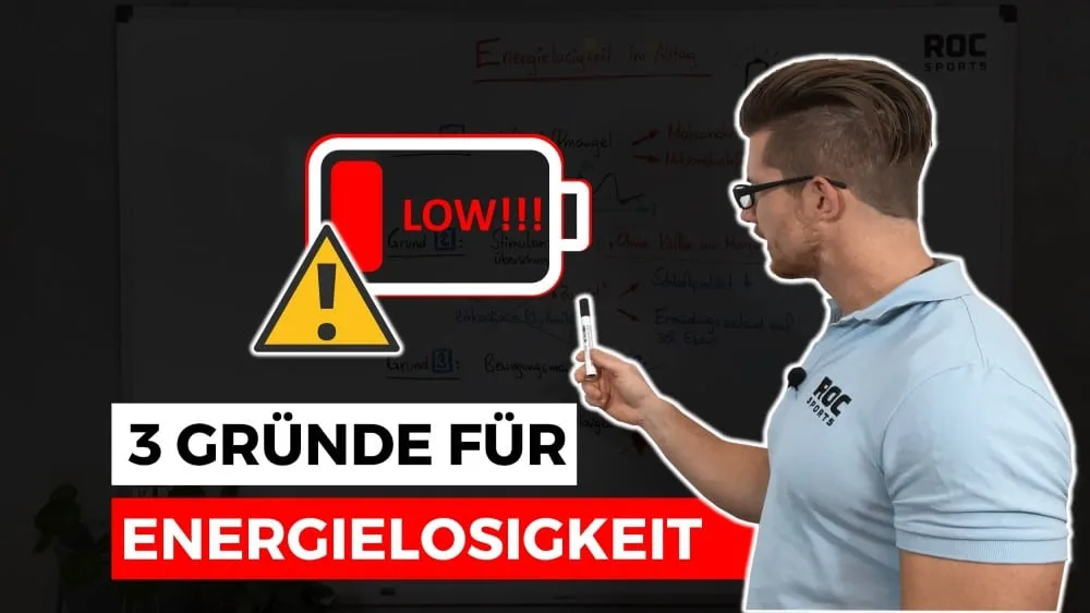 3 Gründe für Energielosigkeit | ROC TV