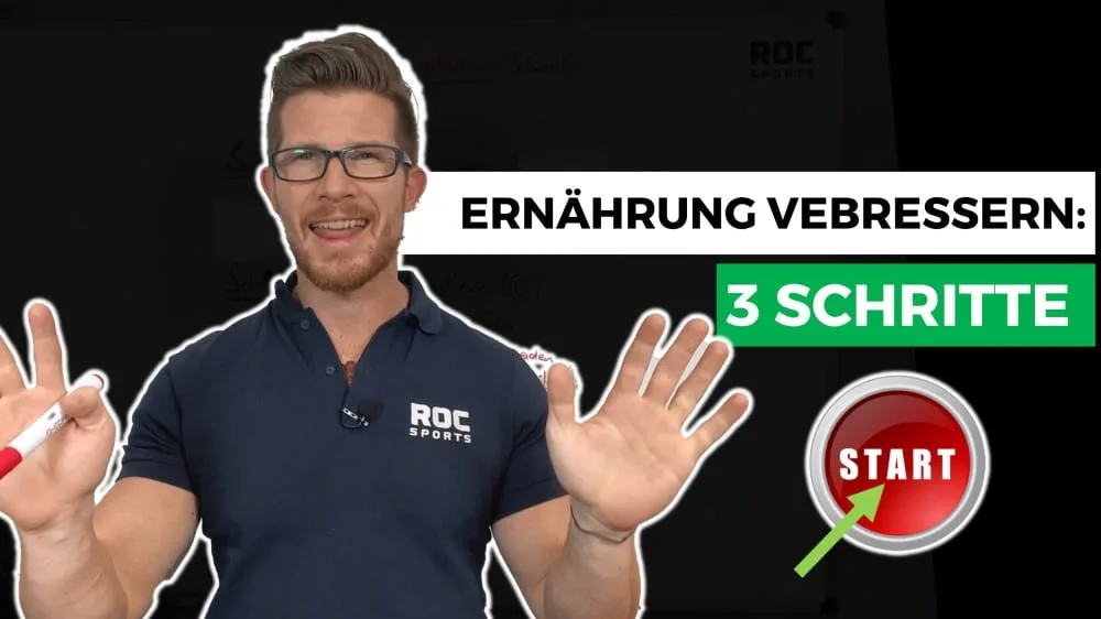 3 Schritte zu einer besseren Ernährung