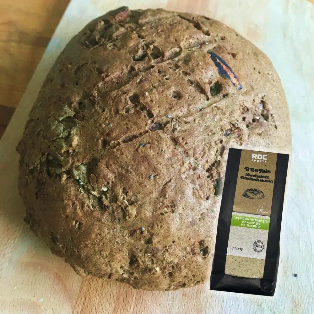 ROC-Sports Bio Sportnahrung - BROTein Eiweißbrotbackmischung - 3er-Vorratspaket