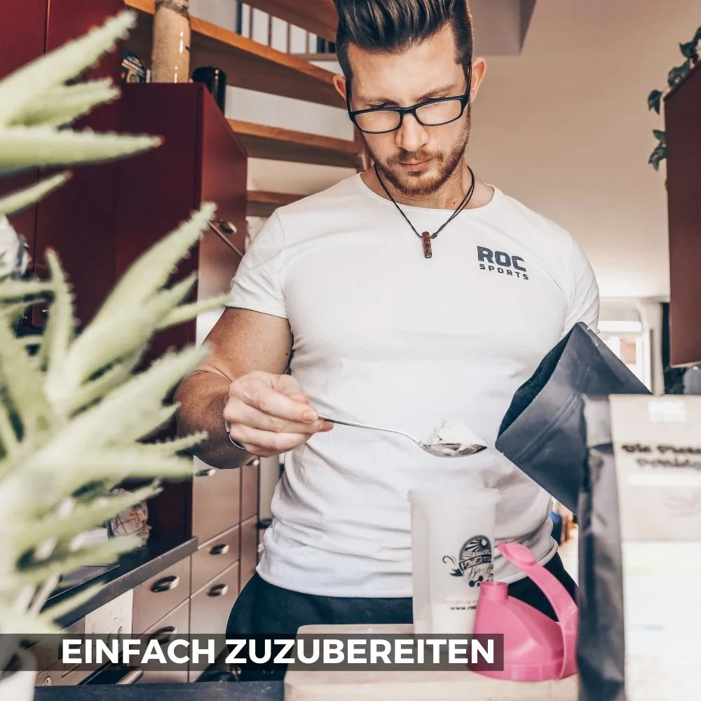ROC-Sports Bio Proteinpulver - einfach und schnell zuzubereiten