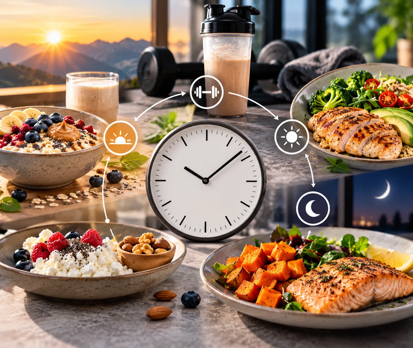 protein-timing-diät-muskelaufbau-roc-sports bio sportnahrung