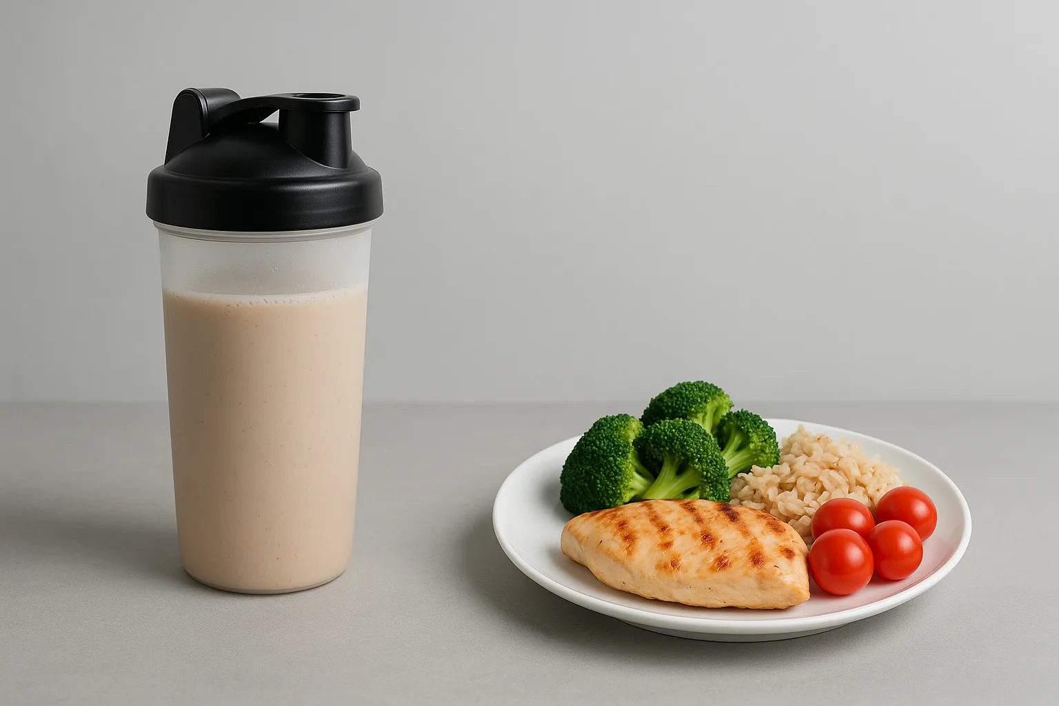 Proteinshake oder Mahlzeit – was bringt mehr für Deine Muskeln?