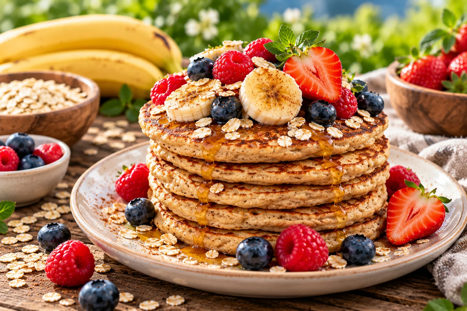 ROC-Sports Bio Protein Haferflocken Pancakes
