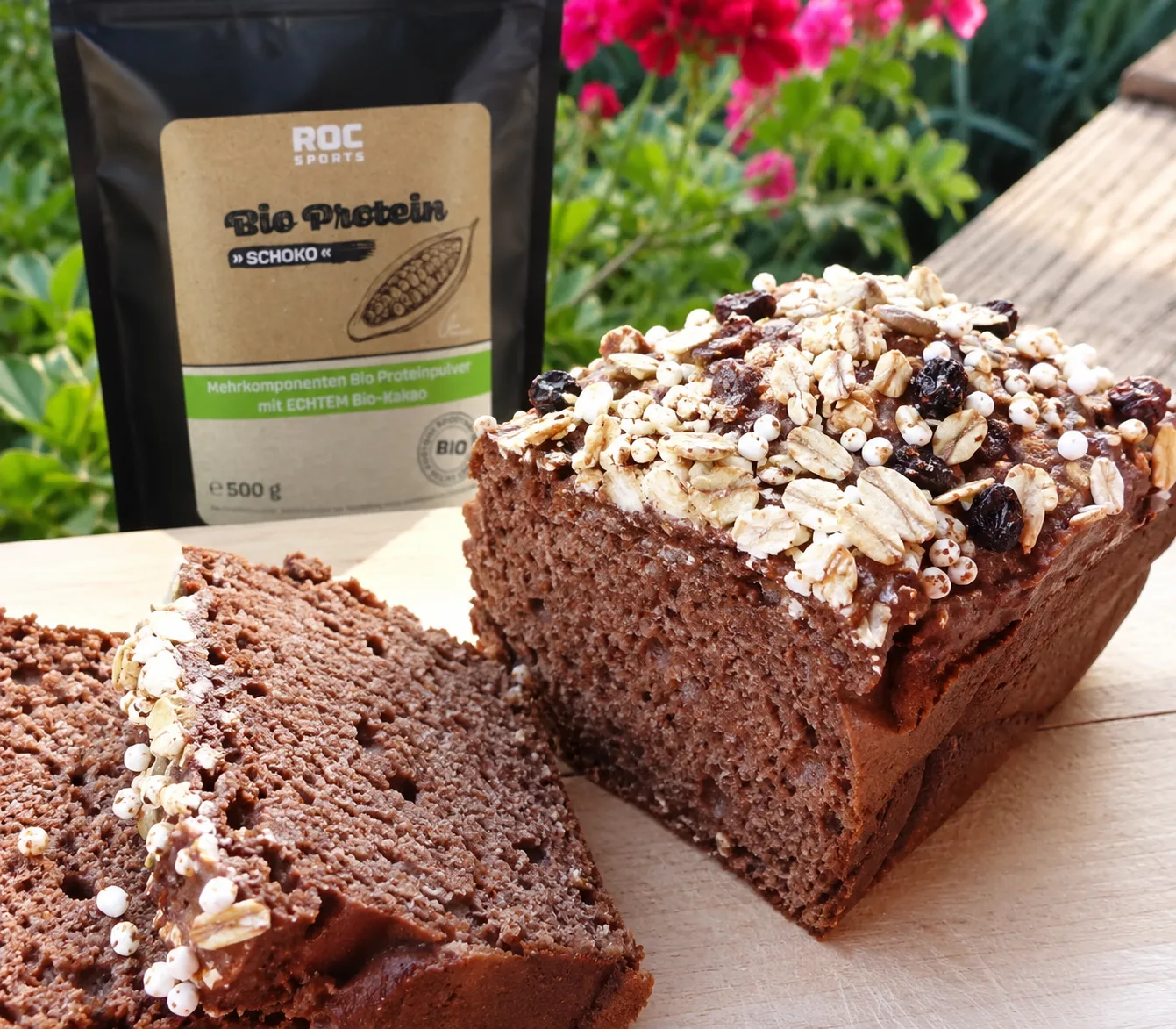 schoko-bananen-kuchen-mit-protein-roc-sports bio sportnahrung