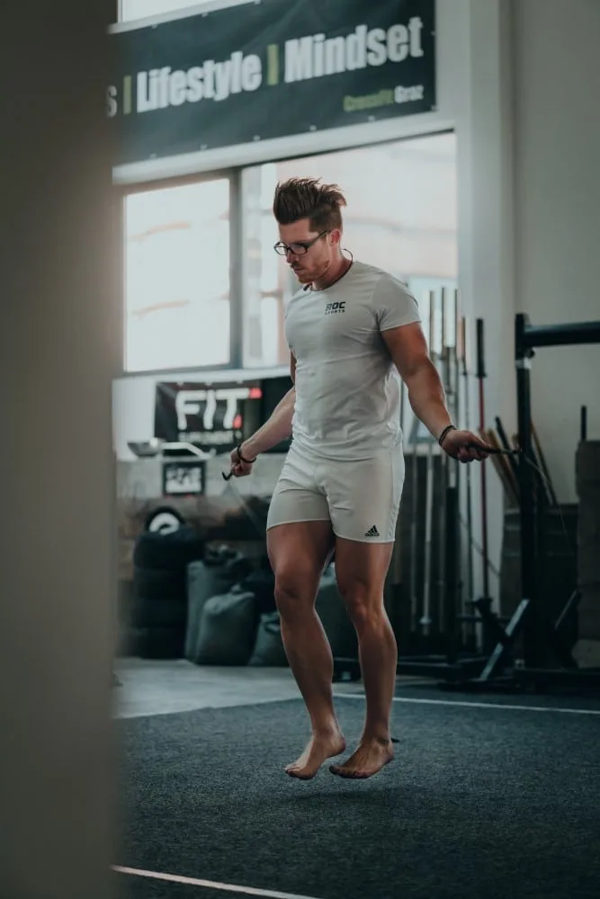 ROC-Sports Springseil | Jumprope | Kraft- und Ausdauertraining | Profi-Ausführung