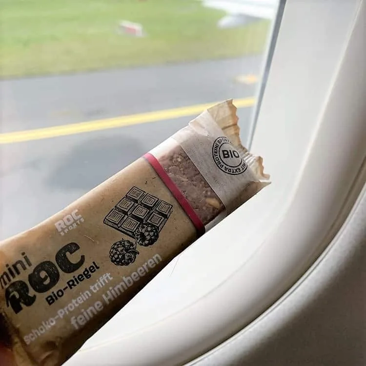 ROC-Sports miniROC Riegel im Flugzeug