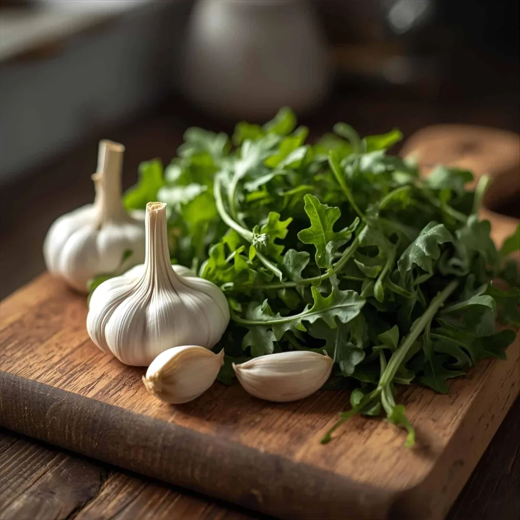 knoblauch-rucola-roc-sports-bio-sportnahrung