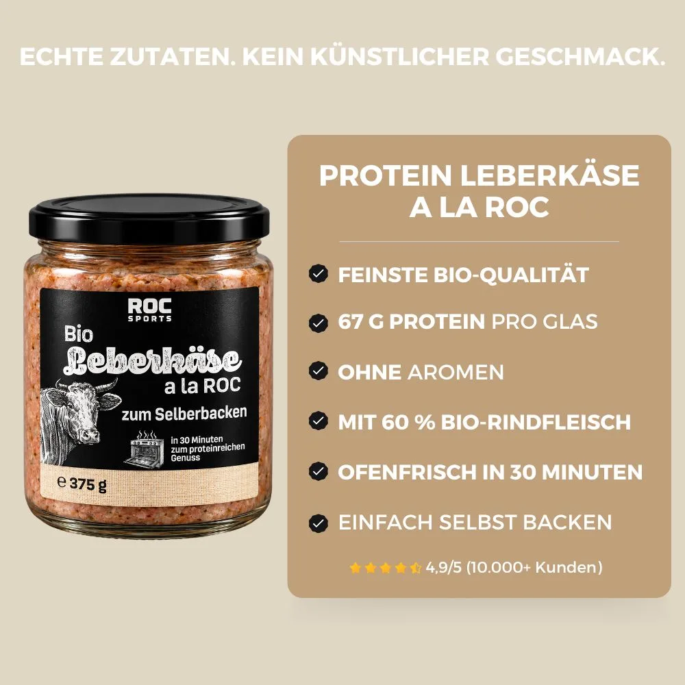 ROC-Sports Bio Protein Leberkäse - Deine Vorteile