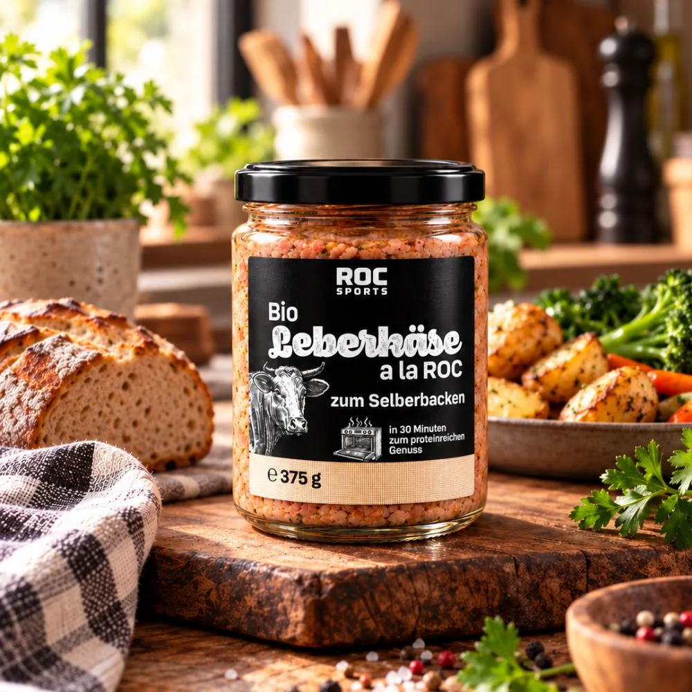 ROC-Sports Bio Protein Leberkäse - fein zur Jause