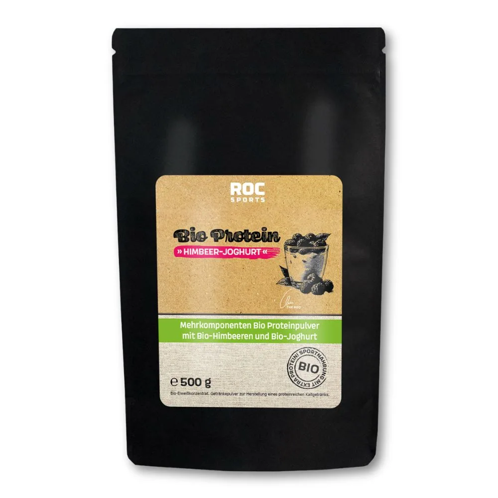 ROC-Sports Bio Protein Pulver Himbeer-Joghurt