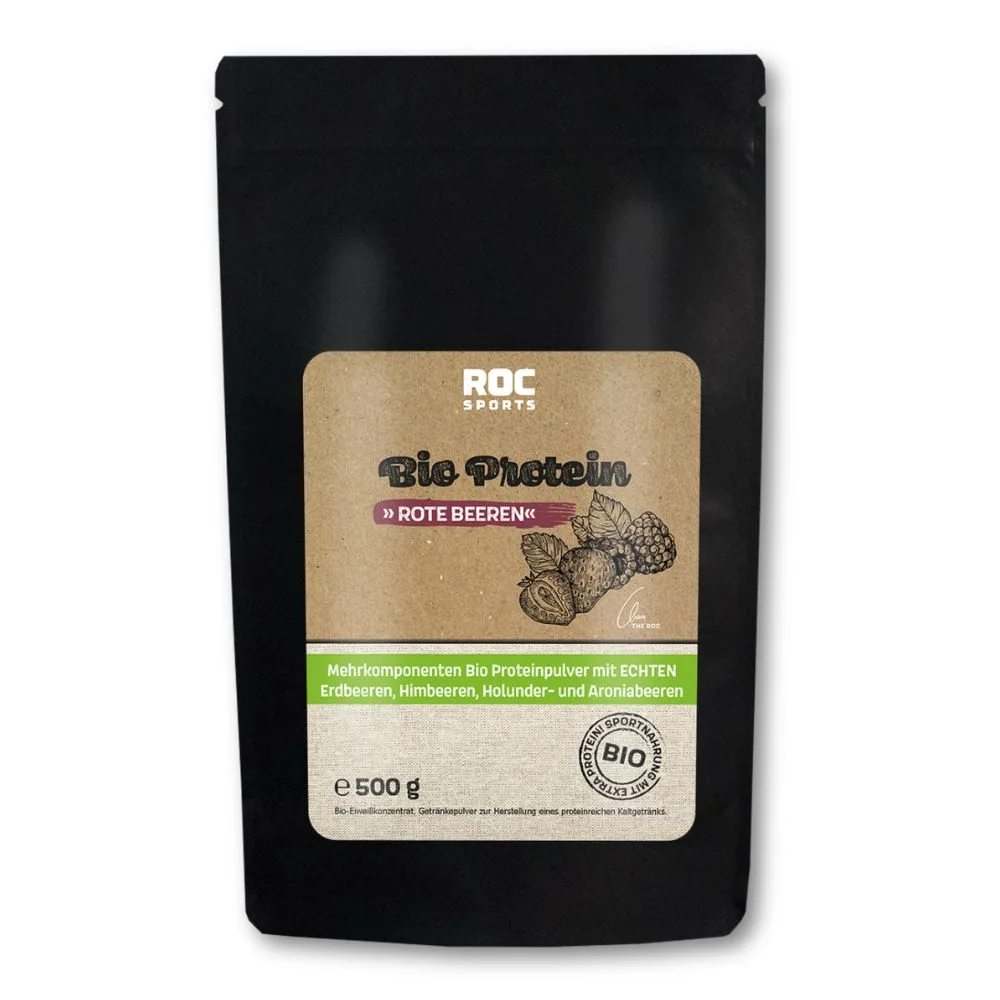 ROC-Sports Bio Protein Pulver Rote Beeren