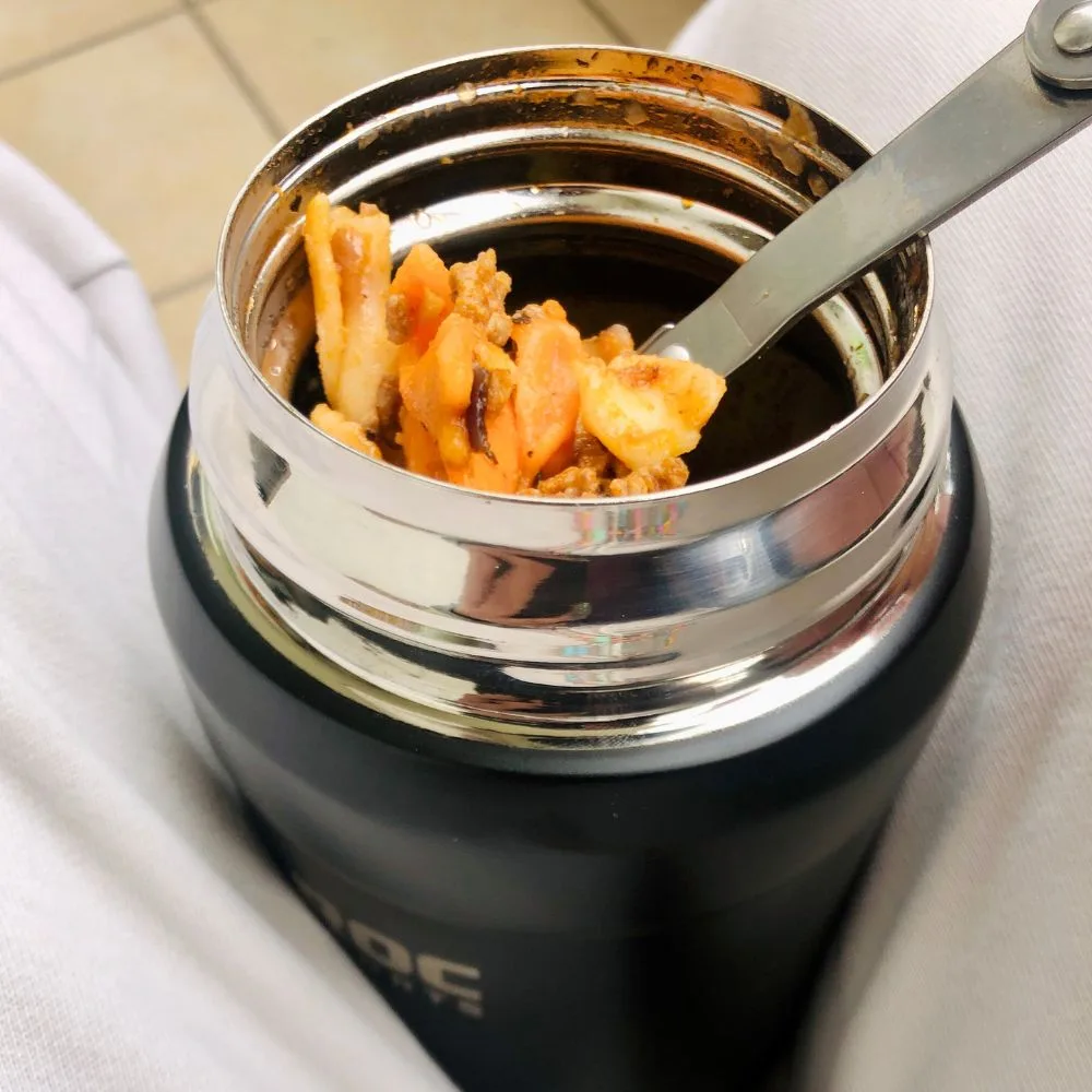 Edelstahl Thermos Essensbehälter - Heiß Genießen