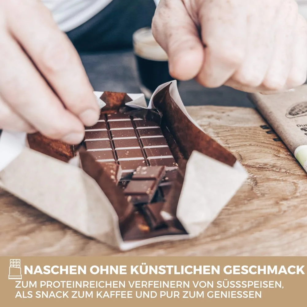 Bio Protein Tafelschokolade Pur - Zutaten