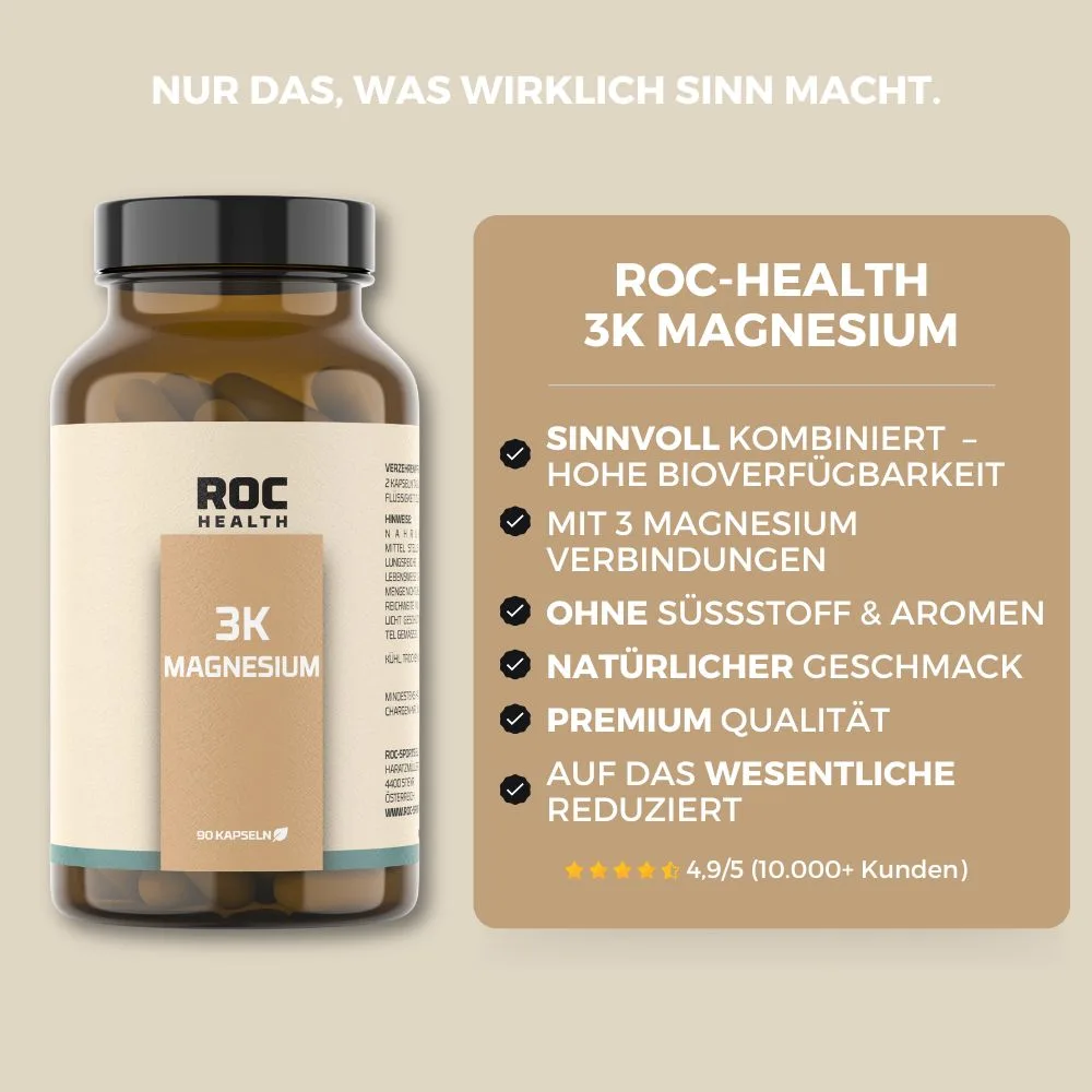3K-Magnesium - Deine Vorteile