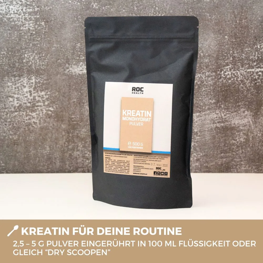 ROC-Health Kreatin Monohydrat - Zubereitung
