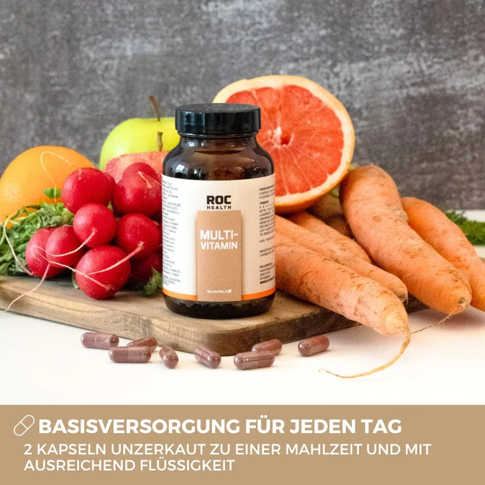 ROC-Health Multivitamin 90 Kapseln - Einnahme