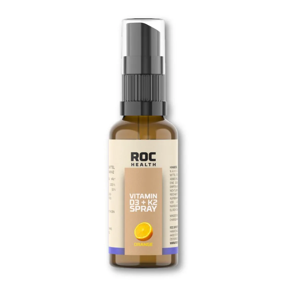 ROC-Health Vitamin D3 + K2 Spray mit Bio-Orangenöl