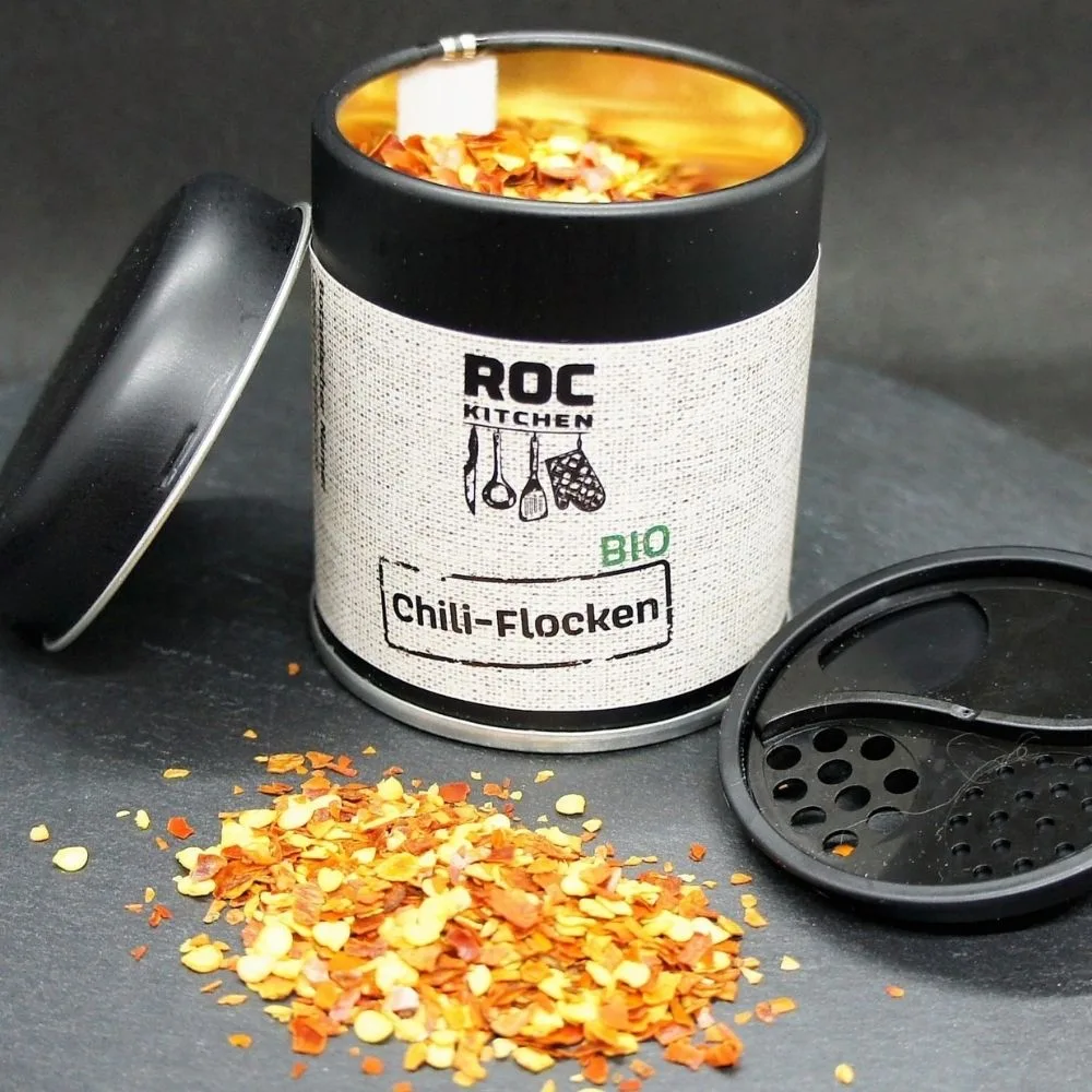 Bio Chili flocken - Mit Streudeckel
