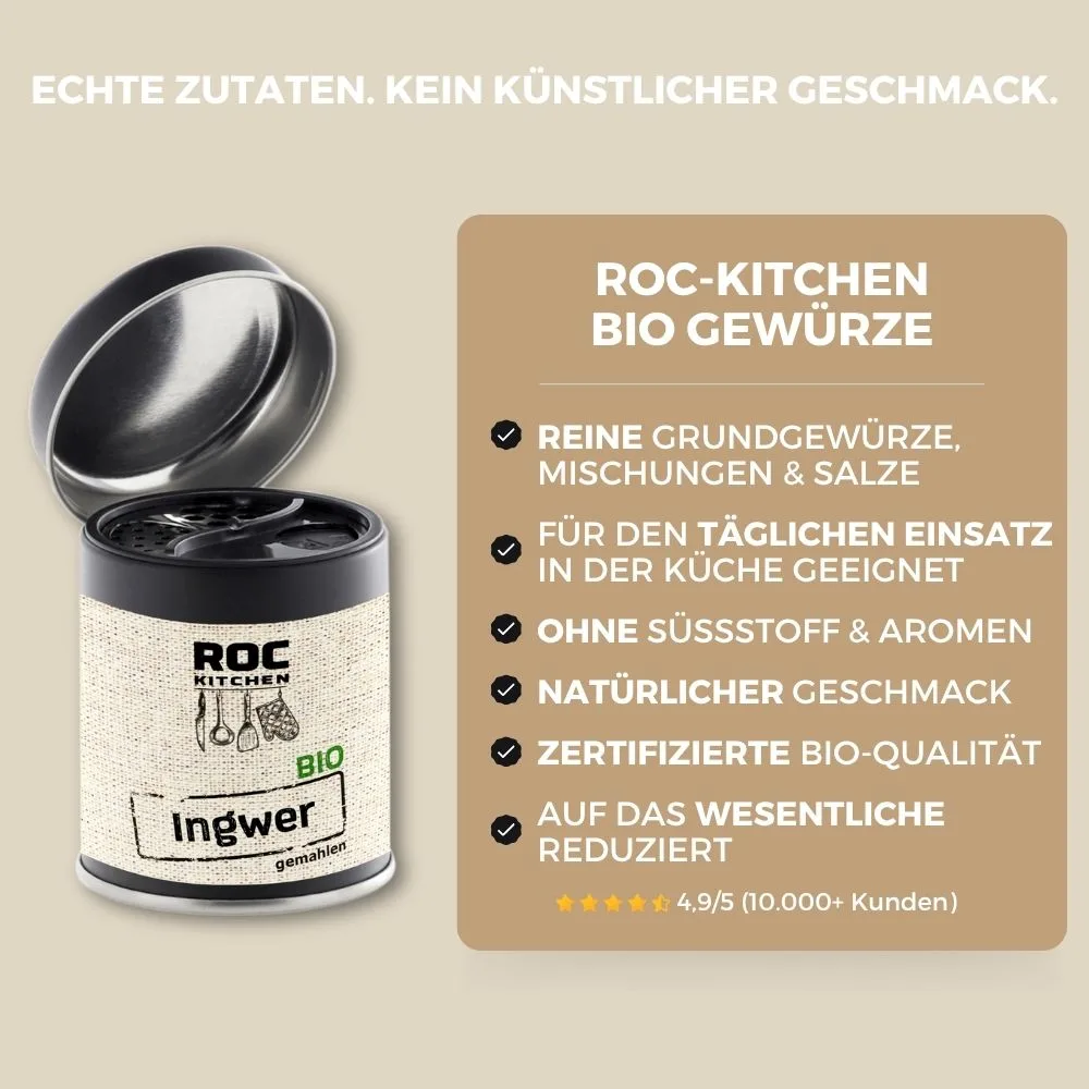 Bio Ingwer - Deine Vorteile