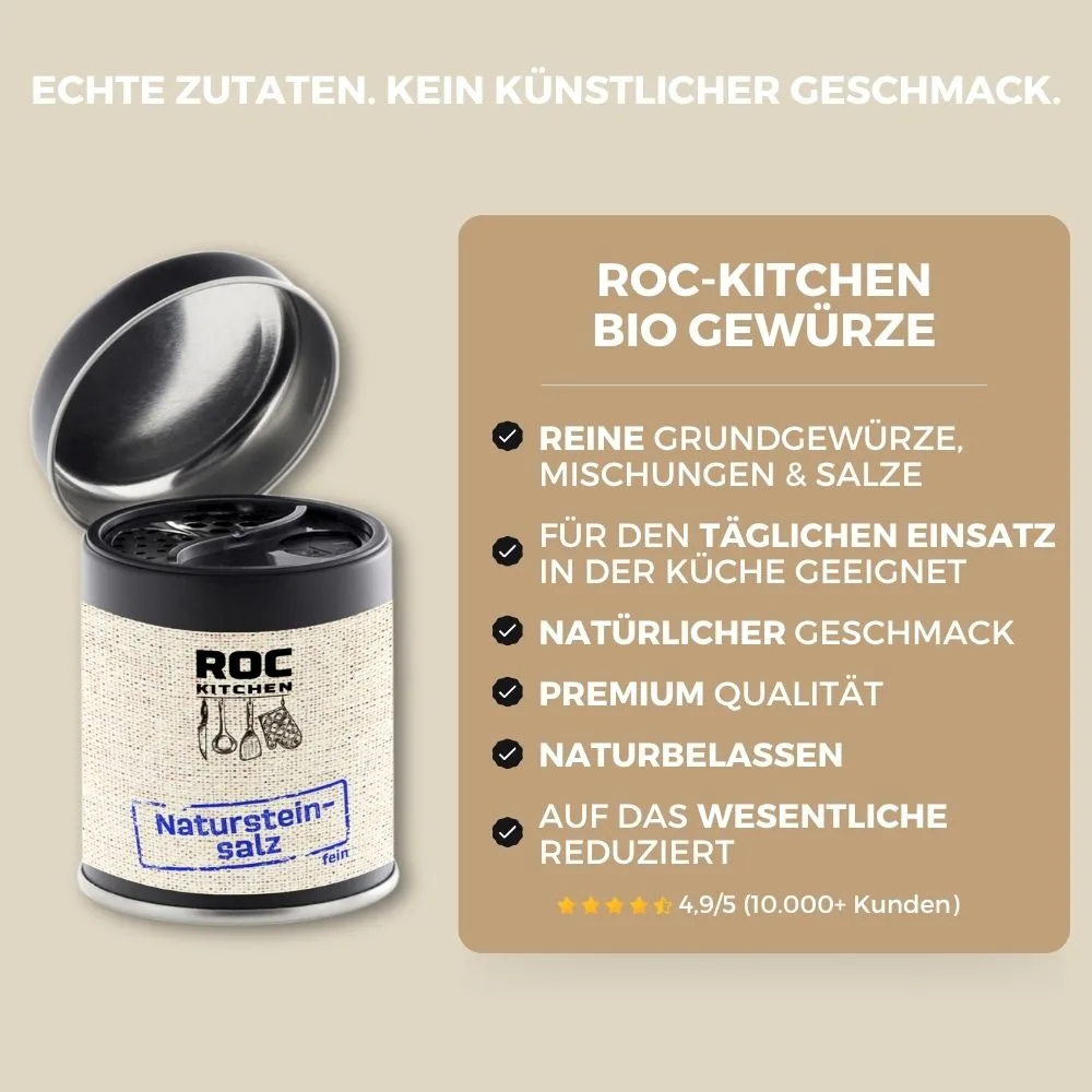 Natursteinsalz - Deine Vorteile