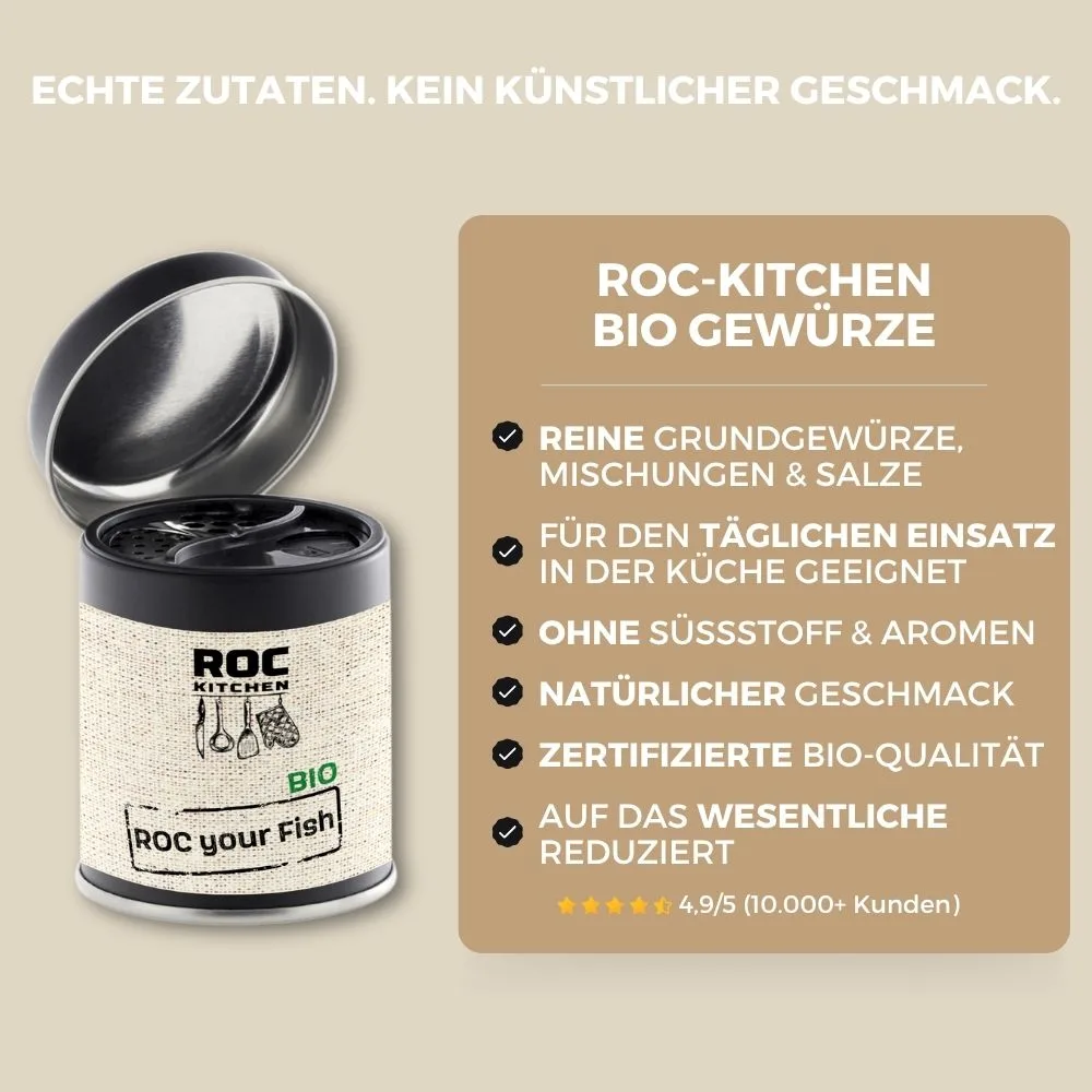 Bio ROC your Fish - Deine Vorteile