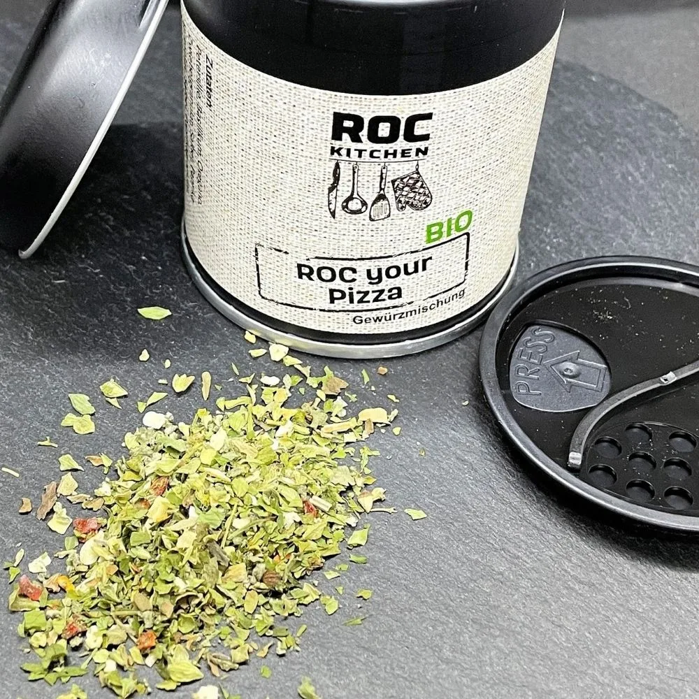 Bio ROC your Pizza - Mit Streudeckel