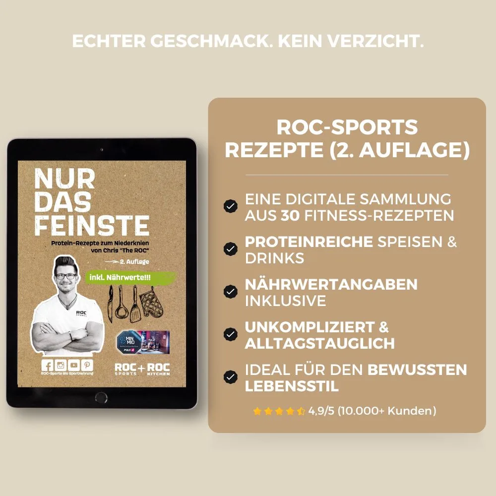 ROC-Sports Rezepte 2. Auflage (PDF) - Deine Vorteile
