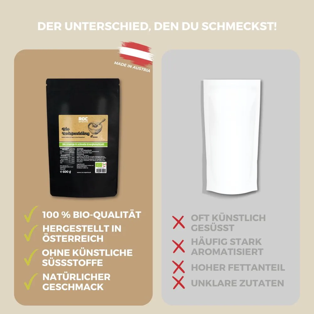 Bio Reispudding - Vergleich