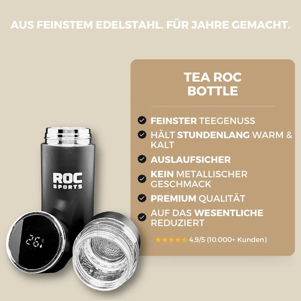 Tea-ROC Bottle - Deine Vorteile