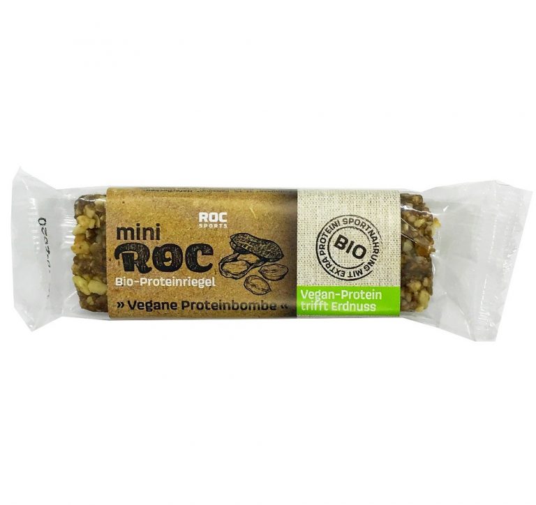 RoC-Sports | Shop | Bio Sportnahrung | MiniROC Proteinriegel Vegan