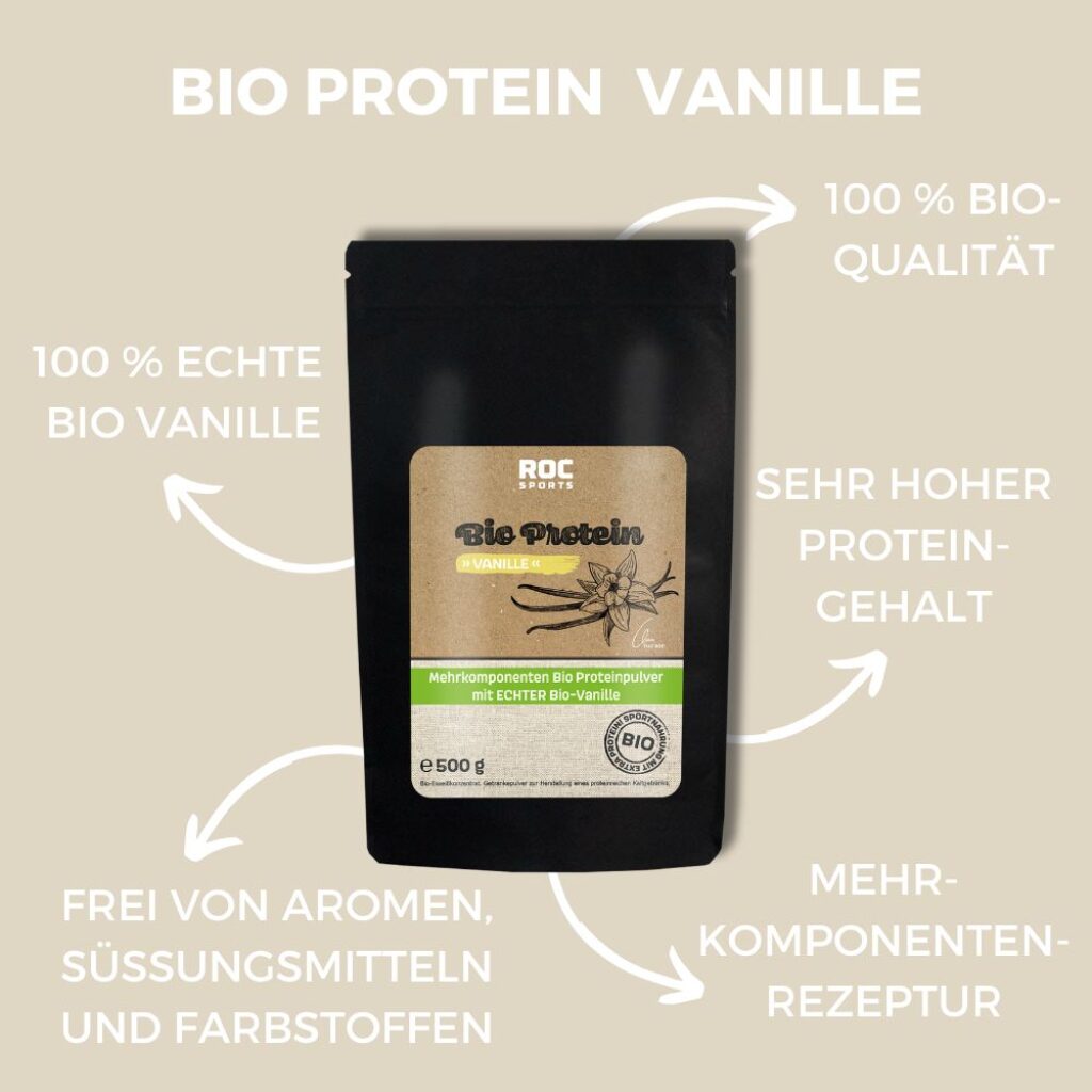 ROC-Sports Bio Protein Vanille - Wichtige Infos