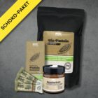Schoko-Paket: Protein-Pulver, Protein-Schokolade, miniROCs-Riegel, Protein-SchokoROC